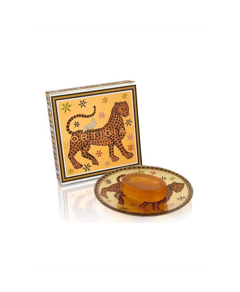 ortigia-piattino-vetro-con-sapone-ambra-nera-40-gr